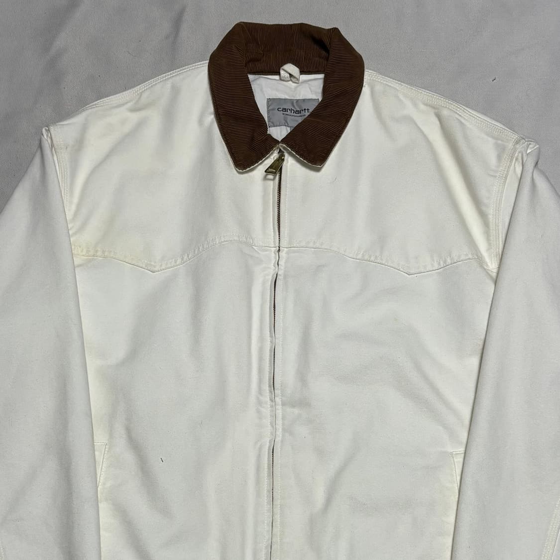 XL 칼하트 WIP 화이트 산타 페 자켓 상품이미지1