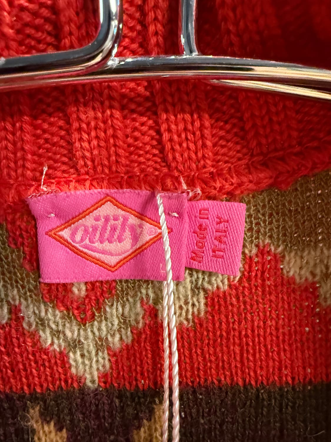 오일릴리 에스닉 자카드 울 니트 가디건 13 상품이미지4