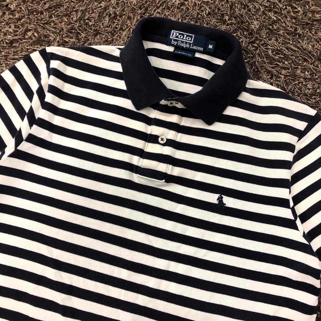 폴로 랄프로렌 스트라이프 카라 PK 반팔 티셔츠 상품이미지2