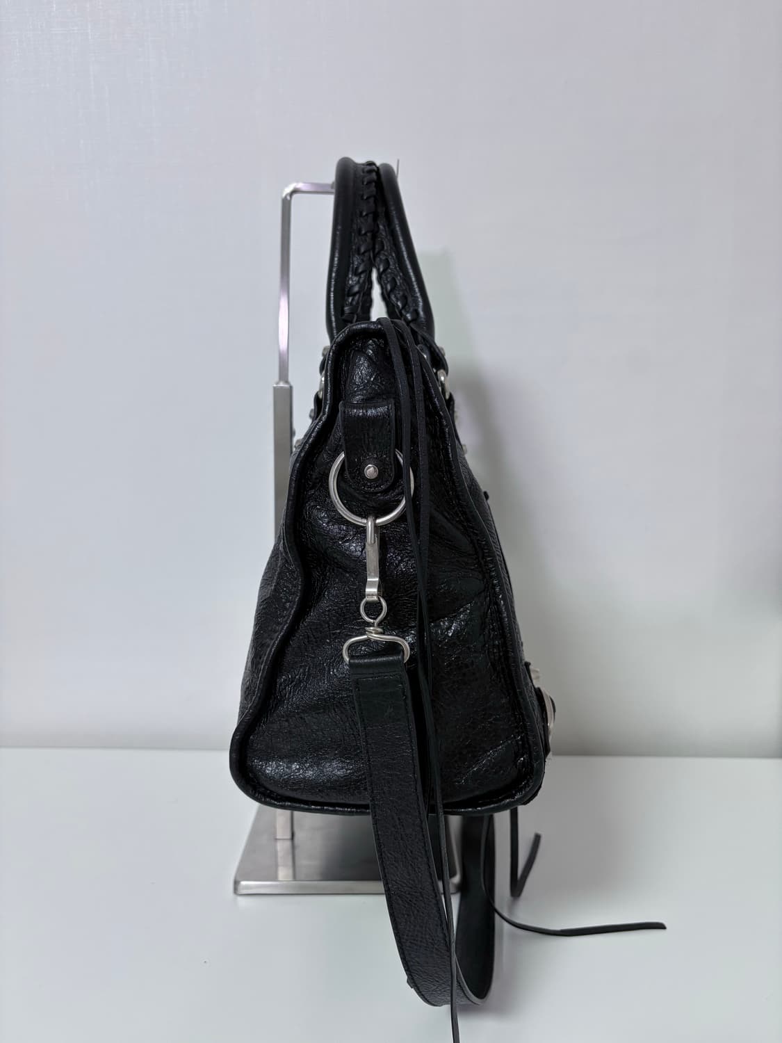 발렌시아가 르시티 미디엄 블랙 상품이미지2