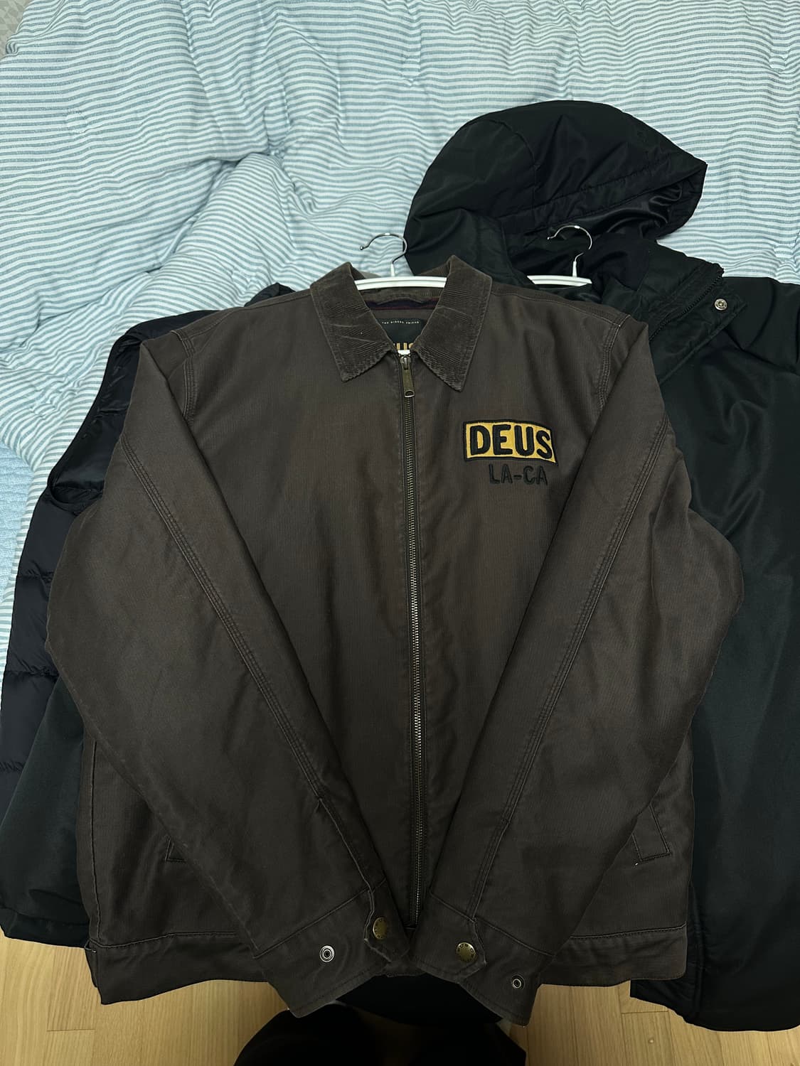 데우스 슈퍼 스티셔스 자켓 초코 브라운 상품이미지4