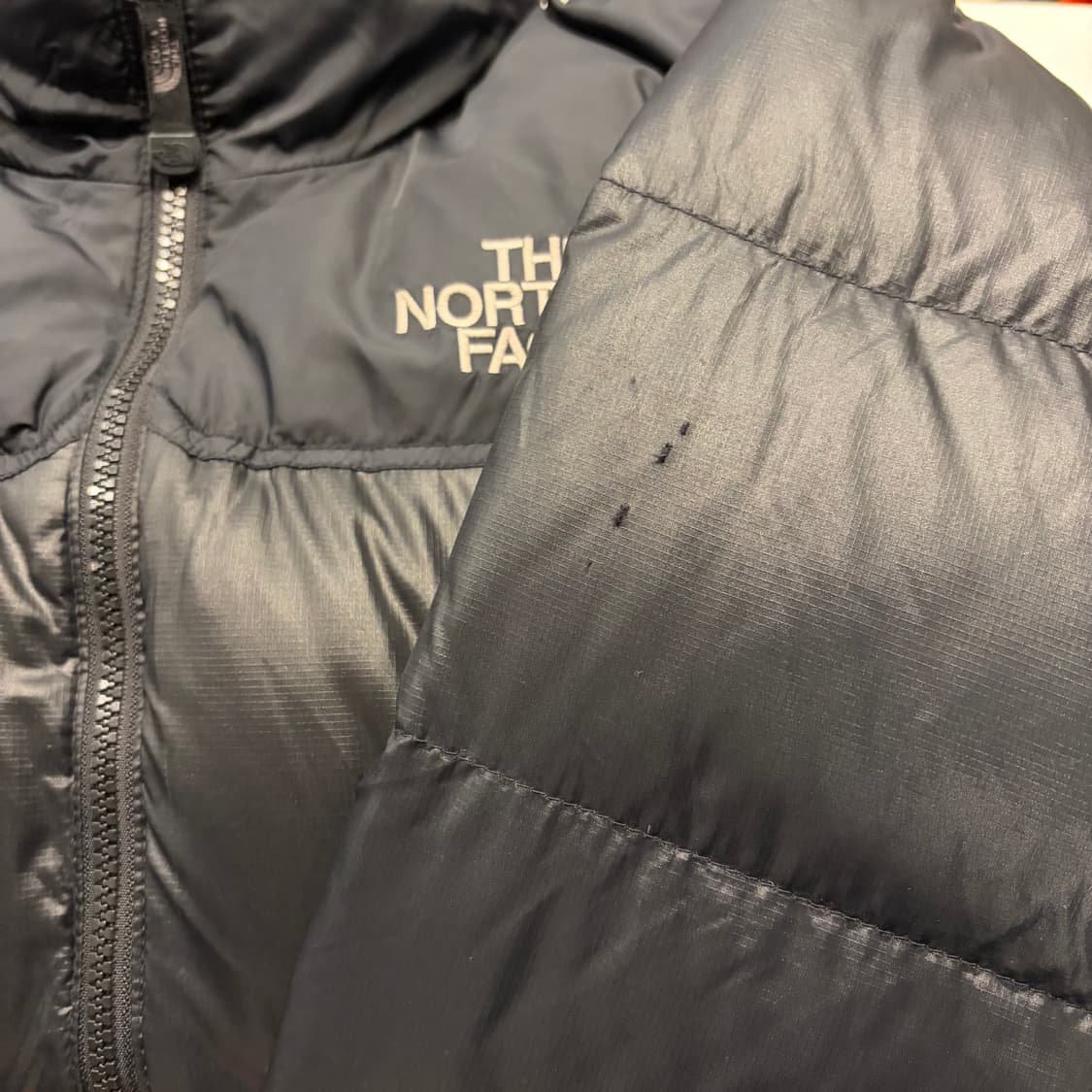 [95] 노스페이스 700 다운 블랙 패딩 B482 상품이미지8