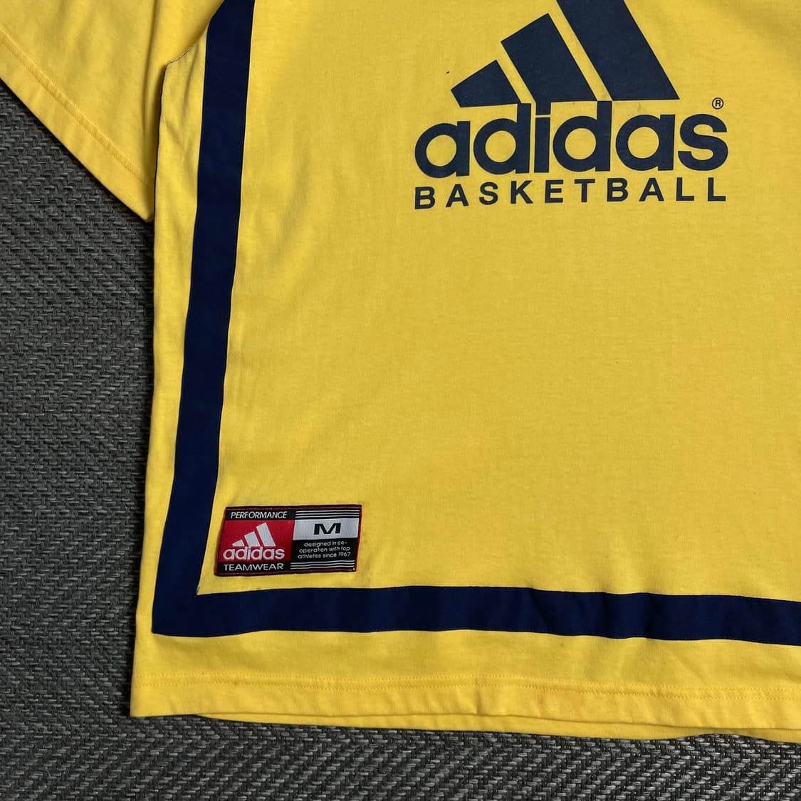 00s 아디다스 올드스쿨 빅로고 트레이닝 반팔 탑o 4812 상품이미지3