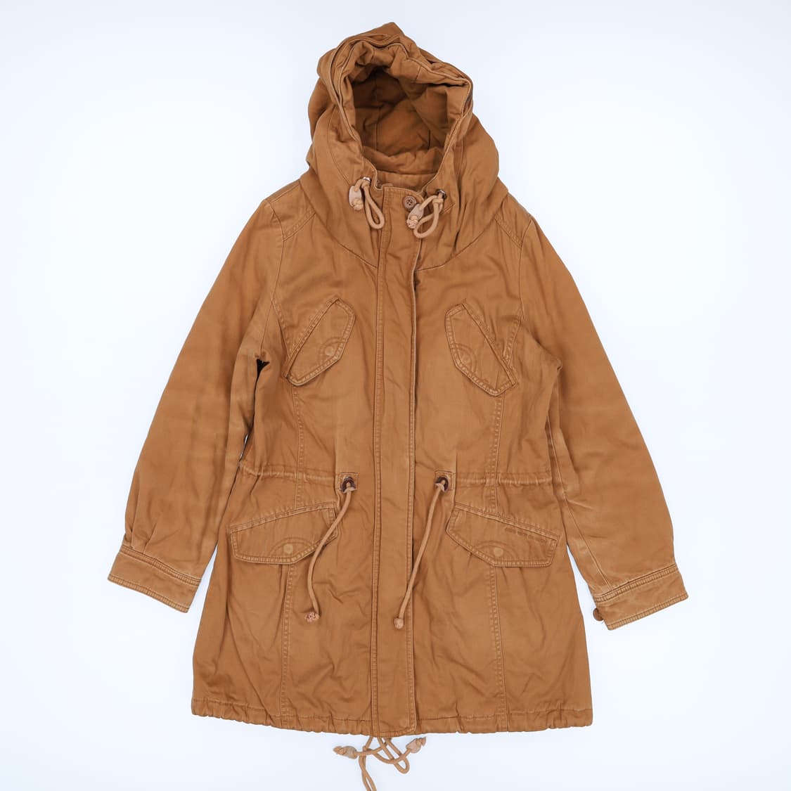 [95정도] 흄 HUM 야상 롱자켓  1204HR1 상품이미지1