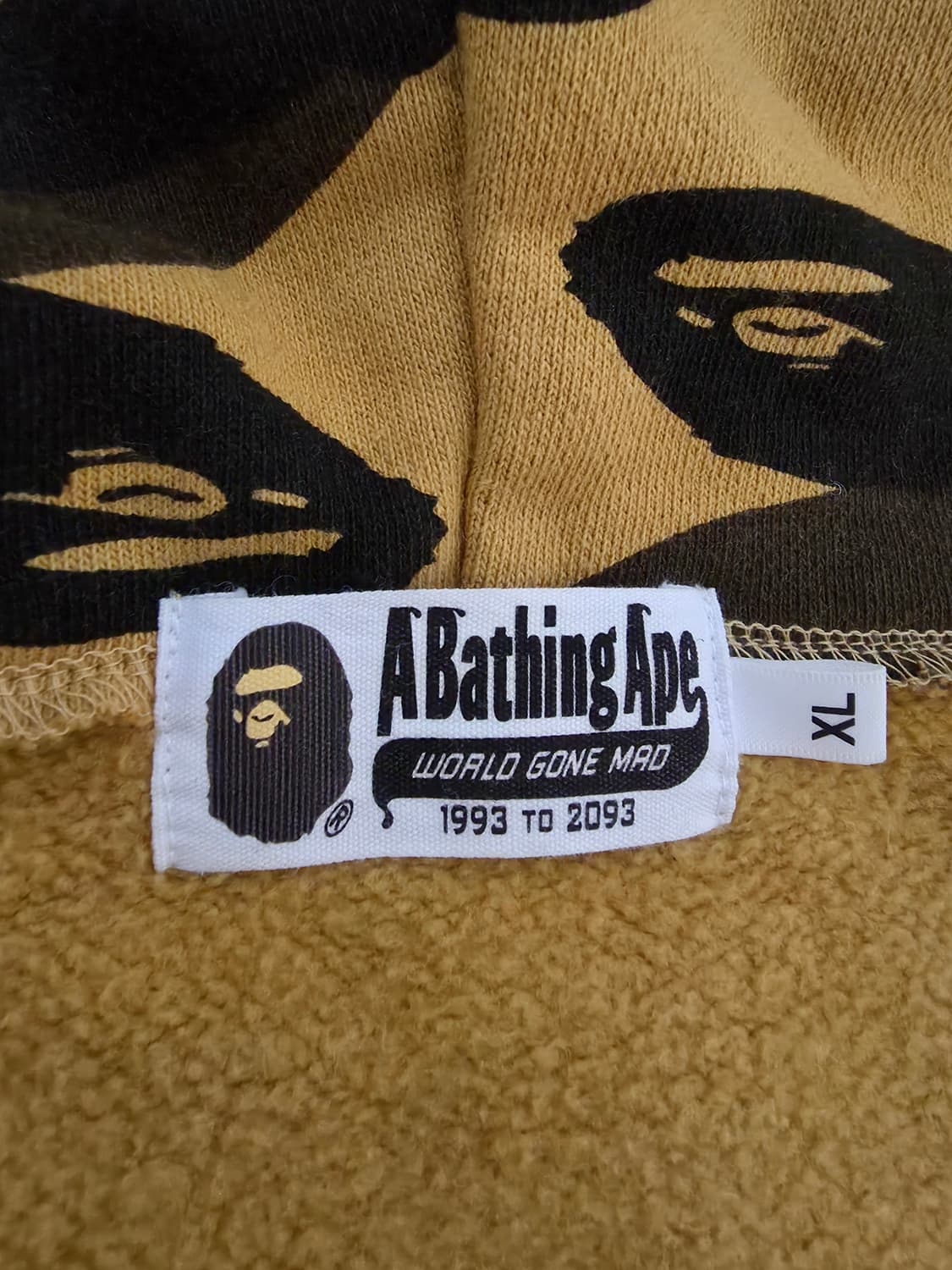 베이프 후드집업 황계 상품이미지4