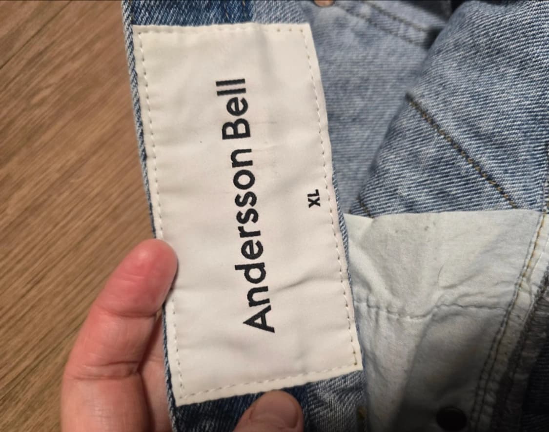 앤더슨벨 로니와이드  데님청바지 ( 남성용) 상품이미지4