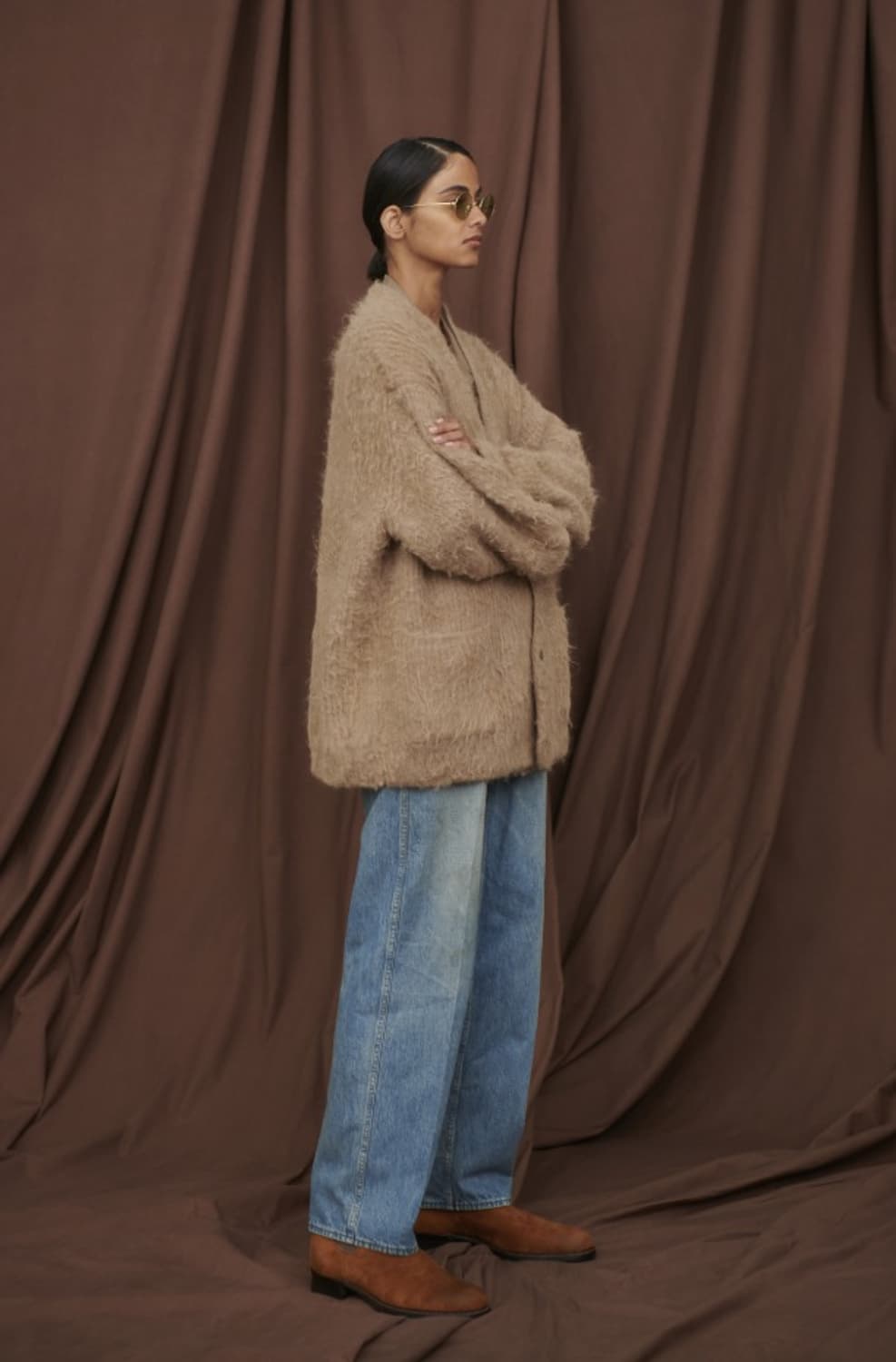 올드조 old joe 알파카 가디건 상품이미지4