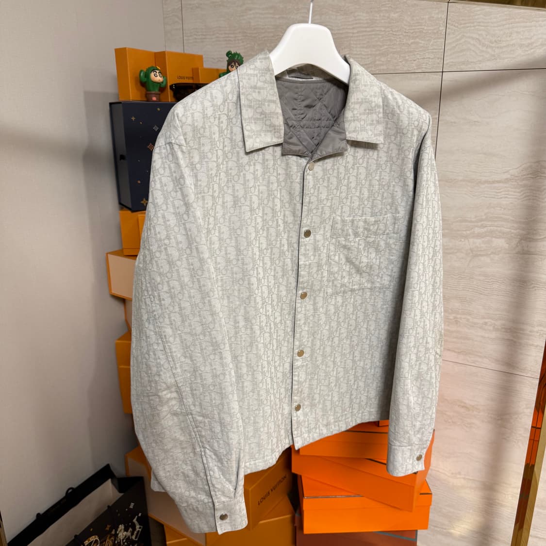 [52사이즈]디올 오블리크 누빔 자켓 상품이미지2