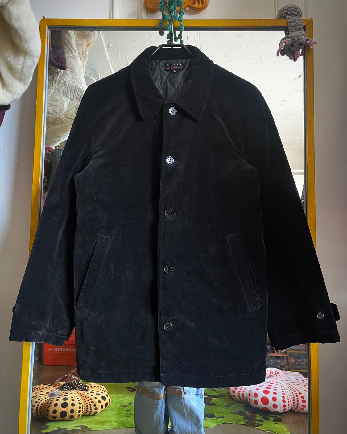 SISSY by KANSAI YAMAMOTO Velour Jacket 상품이미지3