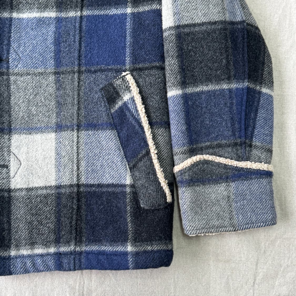 리바이스 빈티지 웨스턴 체크 울 자켓 M 상품이미지3
