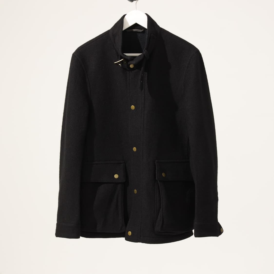 International gallery beams 울 하이넥 자켓 상품이미지4