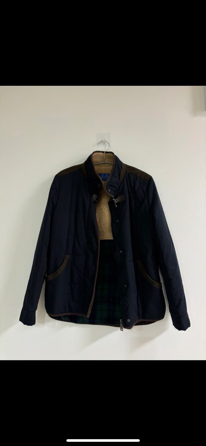 KEITH 네이비 퀼팅 자켓 상품이미지1