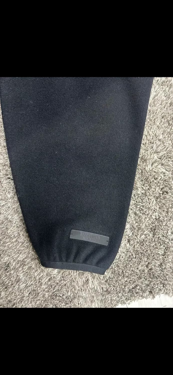 피어오브갓 에센셜 브러시드 후드 블랙 M 상품이미지3