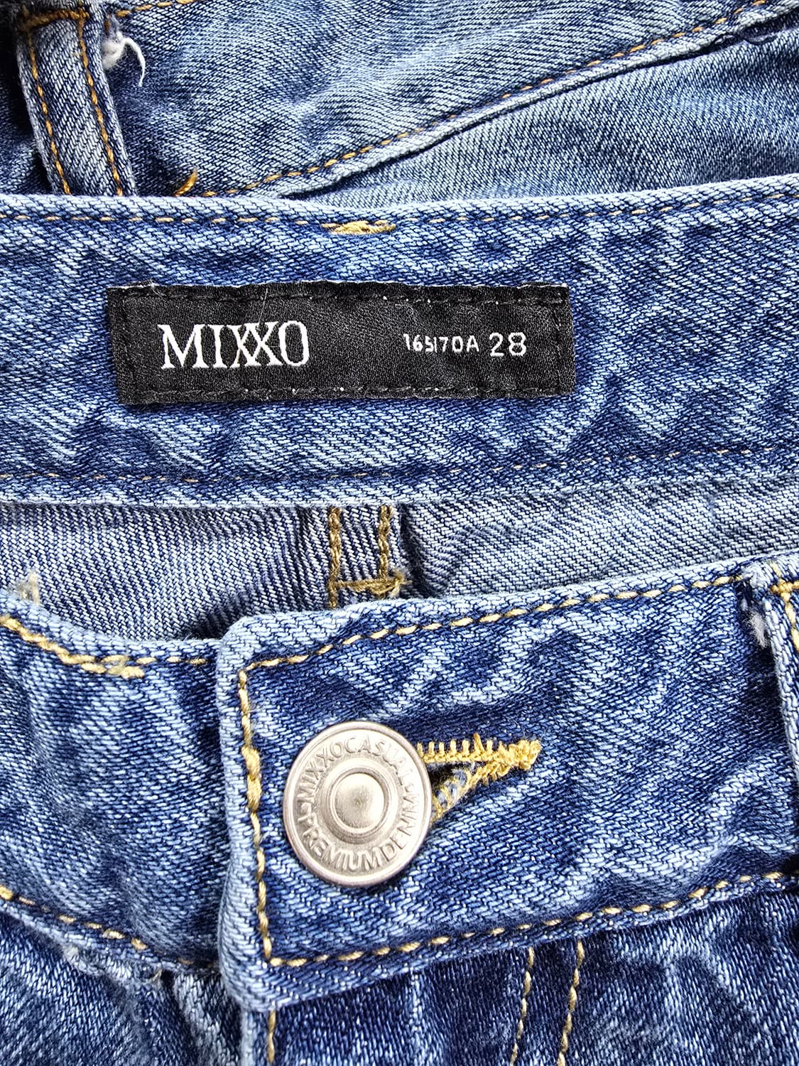 믹쏘 청바지 데님 팬츠 와이드핏 (1355) 상품이미지3