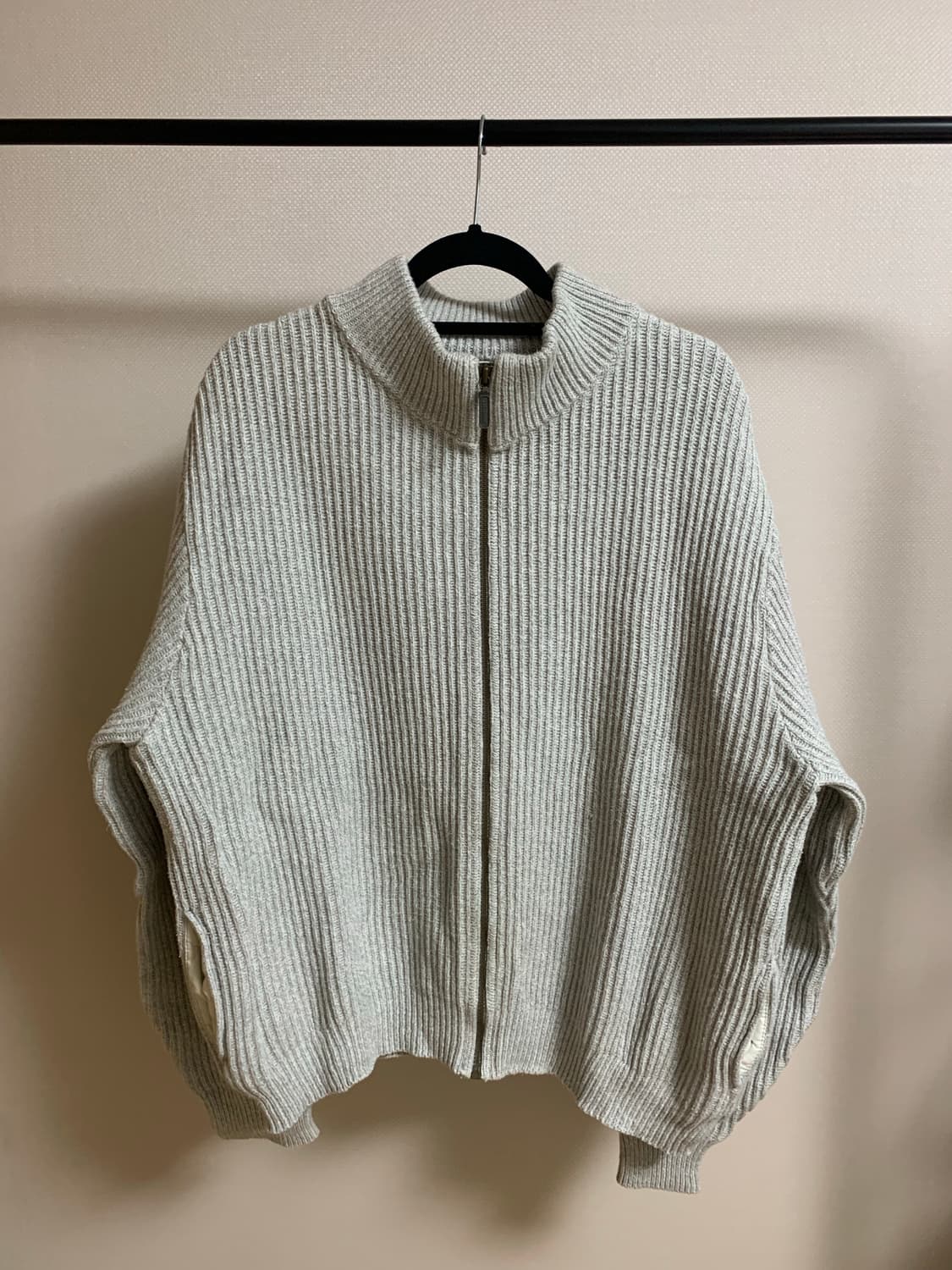 빈티지 8-90s USA 엘엘빈 니트 가디건 상품이미지1