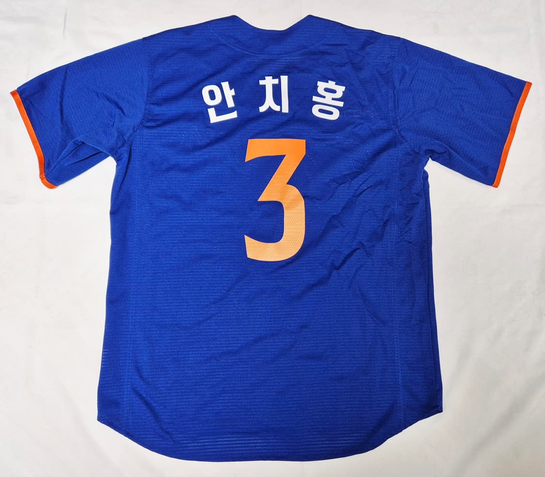 한화 이글스 썸머 블루 안치홍 유니폼 팝니다  상품이미지2