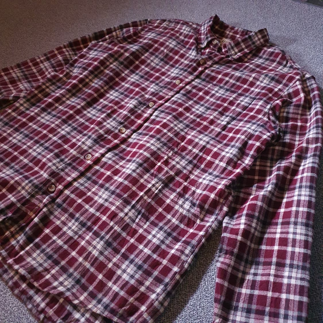 미국 수입 플란넬 체크 셔츠 no.9 상품이미지2