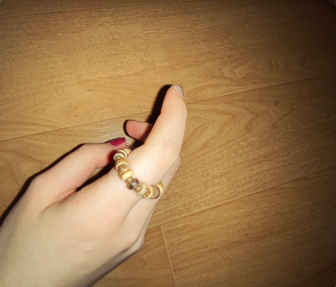 빈티지 원석•비즈 반지 상품이미지2