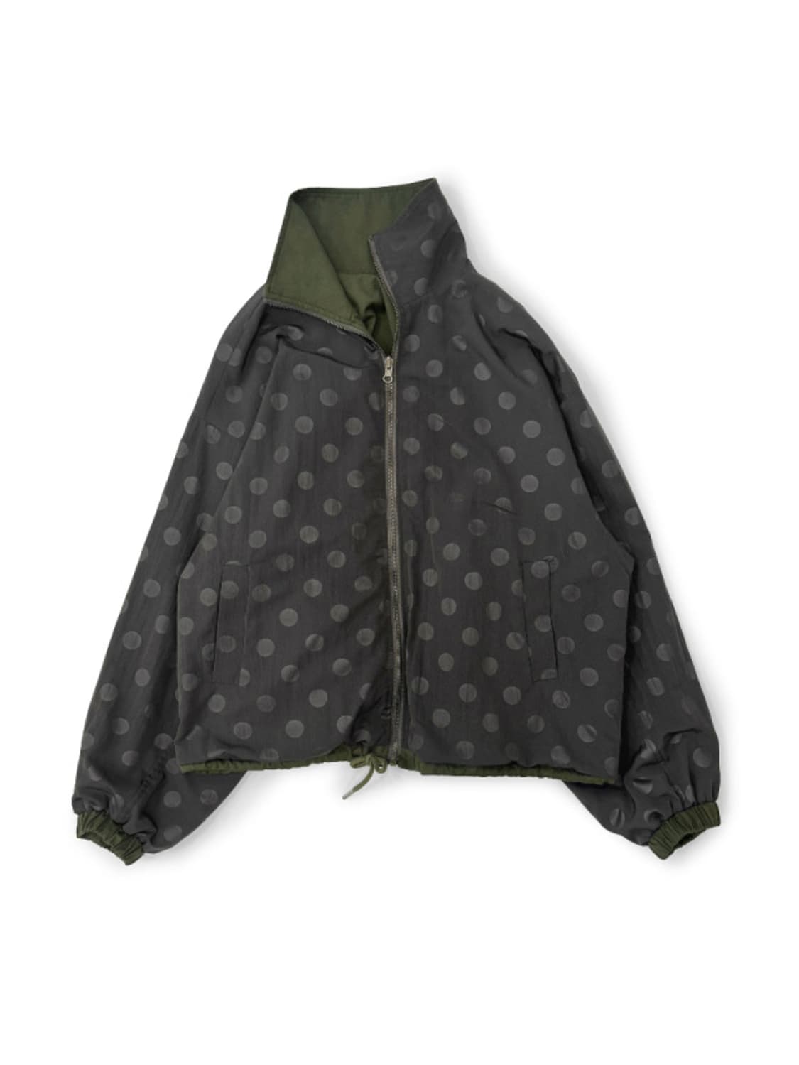 김아홉 HEY dot 헤이 도트 리버시블 야상 khaki 카키 상품이미지4