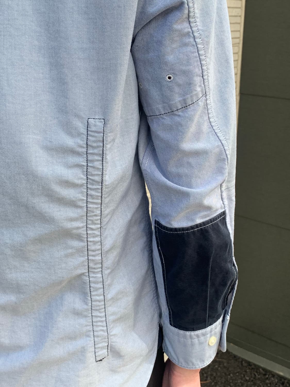 준야 와타나베 x 브룩스 브라더스 패치워크 셔츠 상품이미지4