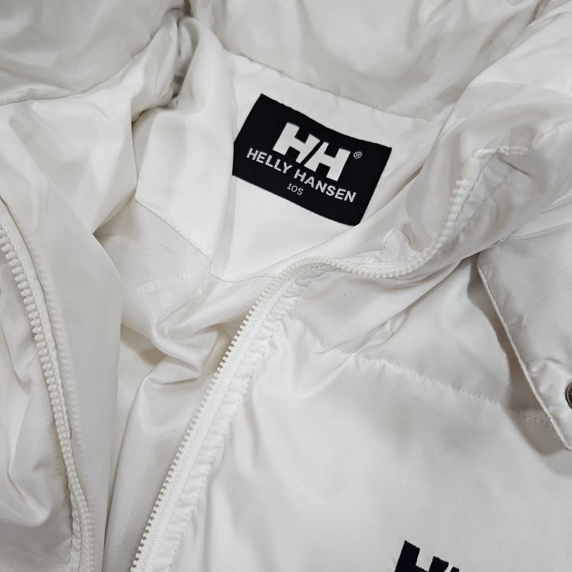 헨리한센(H/H) 빅로고 자수 덕다운 패딩 105size 상품이미지7