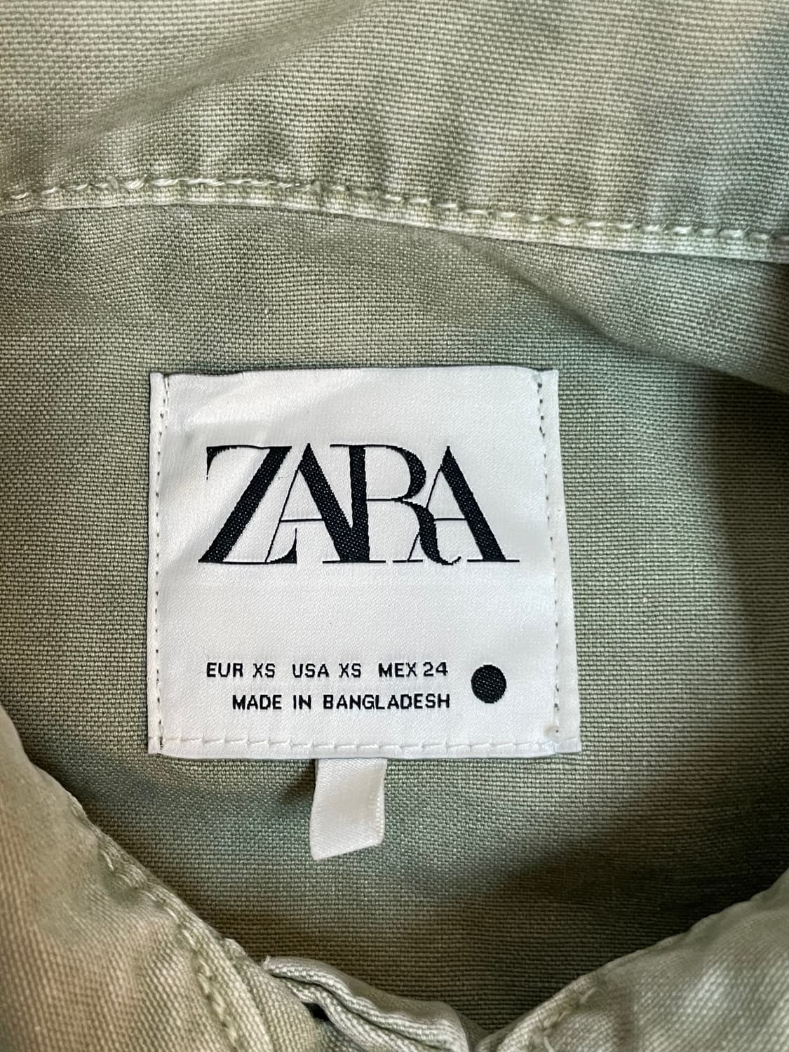 자라 코튼 자켓 상품이미지5