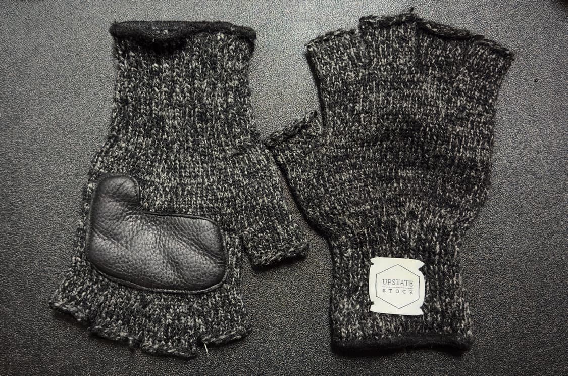 업스테이트스탁 핑거리스 장갑: 차콜 / Free 상품이미지1