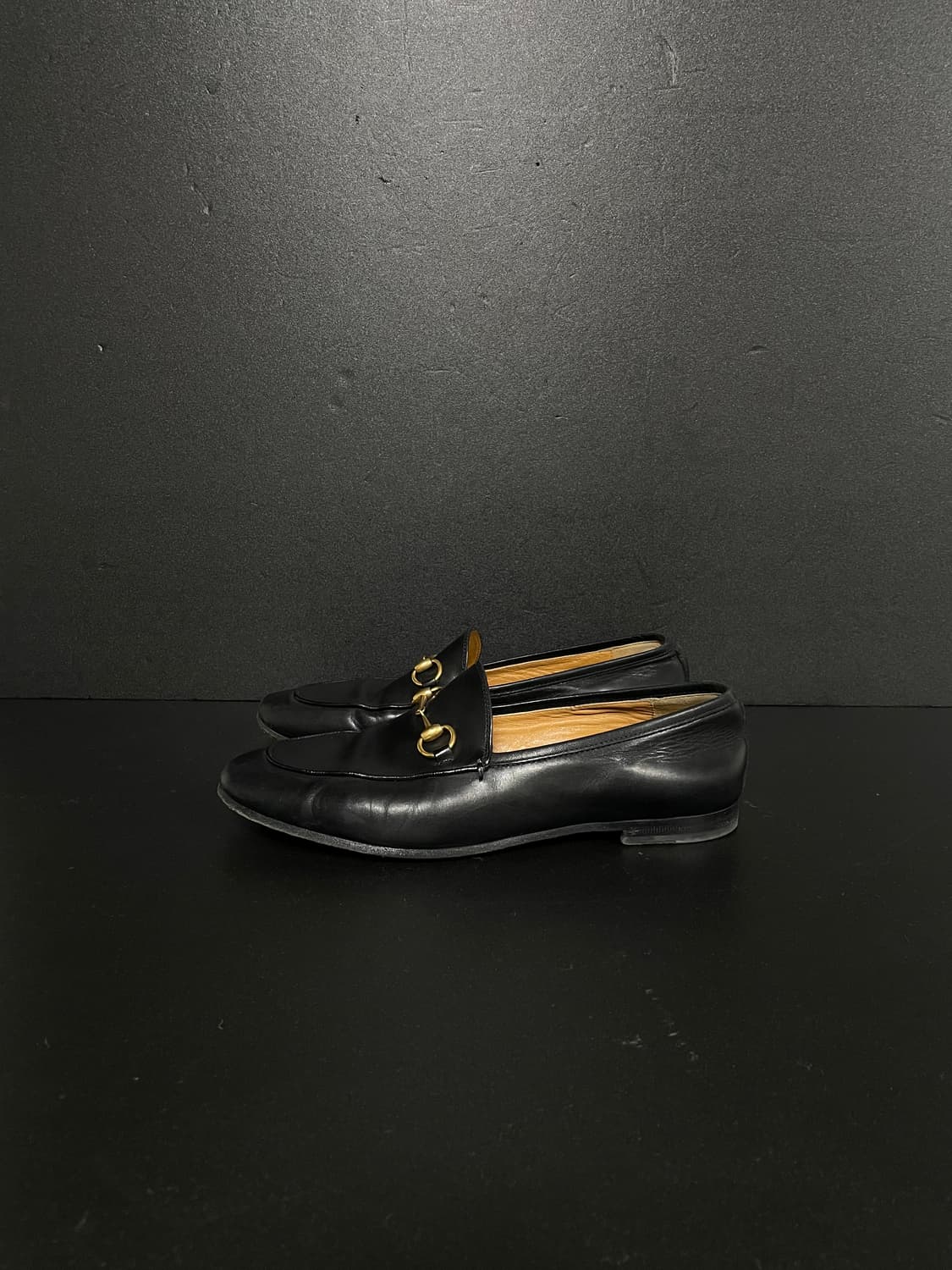 [38] GUCCI 구찌 조르단 홀스빗 레더 로퍼 상품이미지3