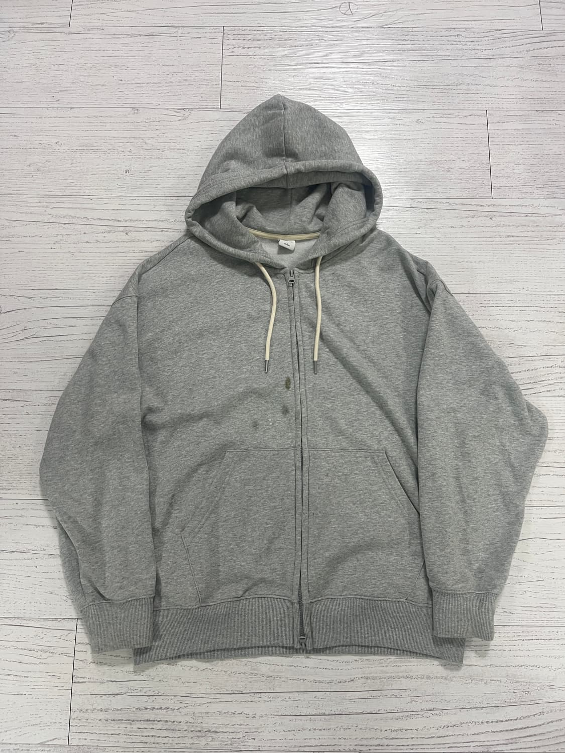 스파오 회색 후드집업  상품이미지1