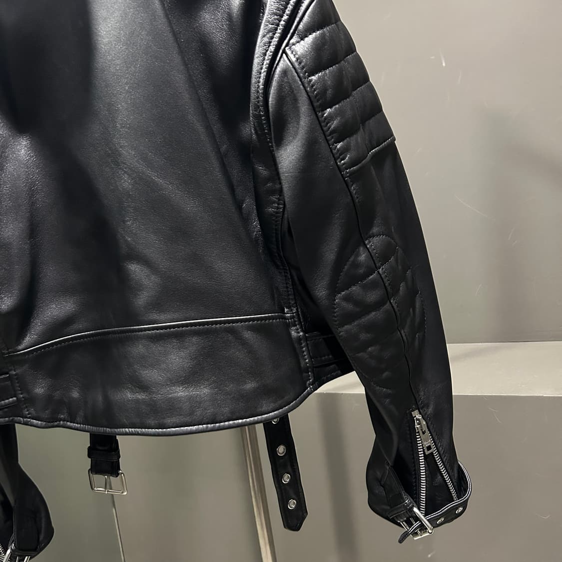 셀린느 바이커 스트랩 레더자켓 상품이미지6