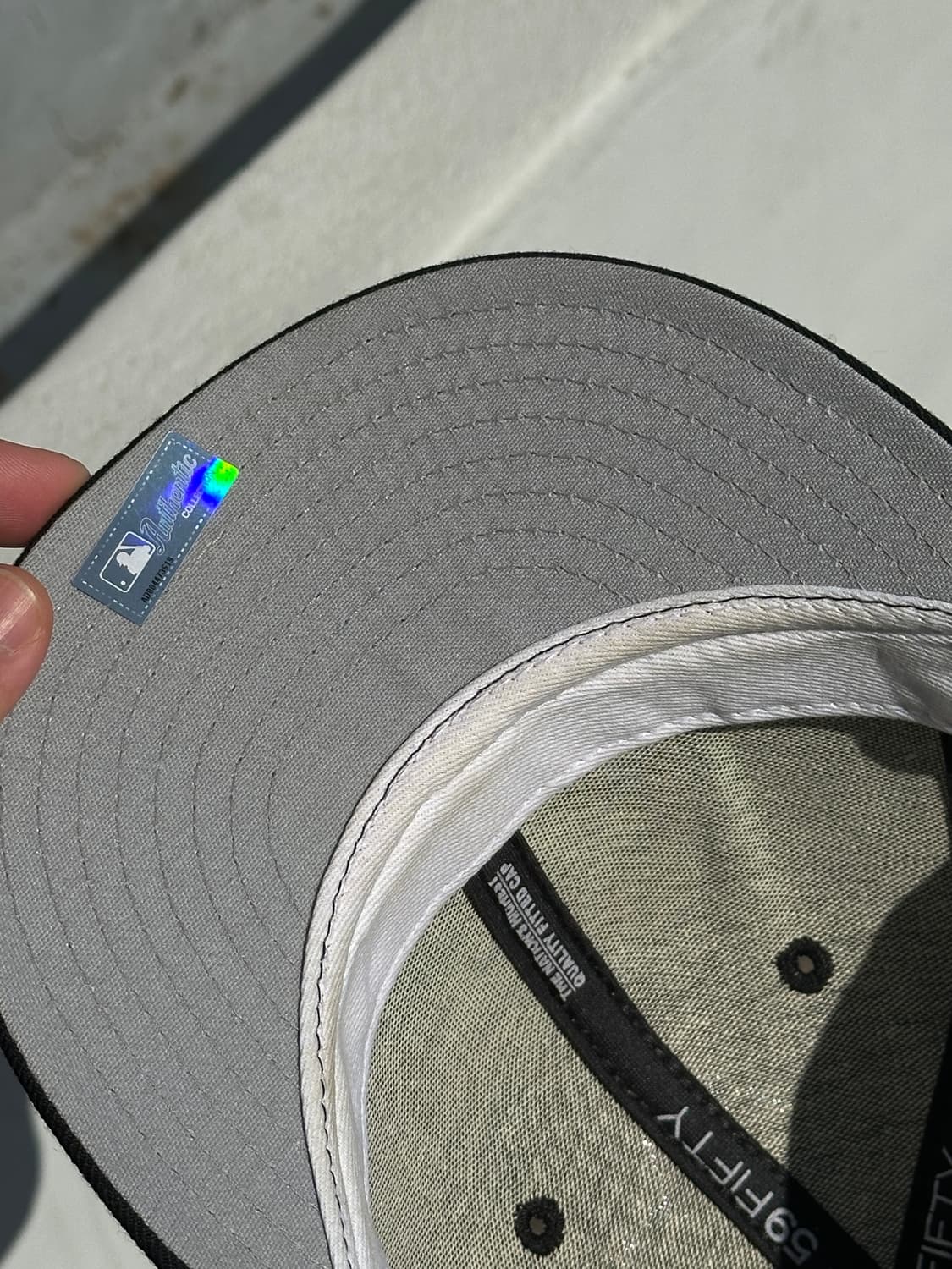 [L] 뉴에라 애리조나 다이아몬드백스 59fifty 블랙 볼캡 모자 상품이미지5