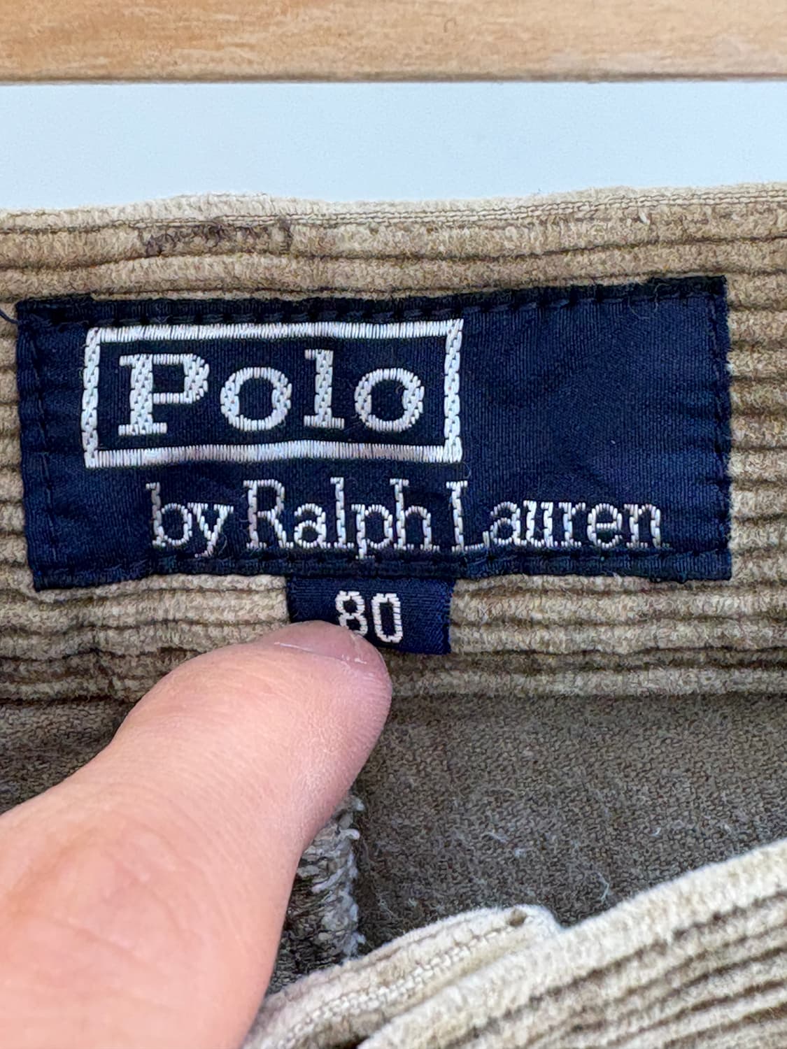 POLO RALPH LAUREN (Made in Japan) 코듀로이팬츠 상품이미지6