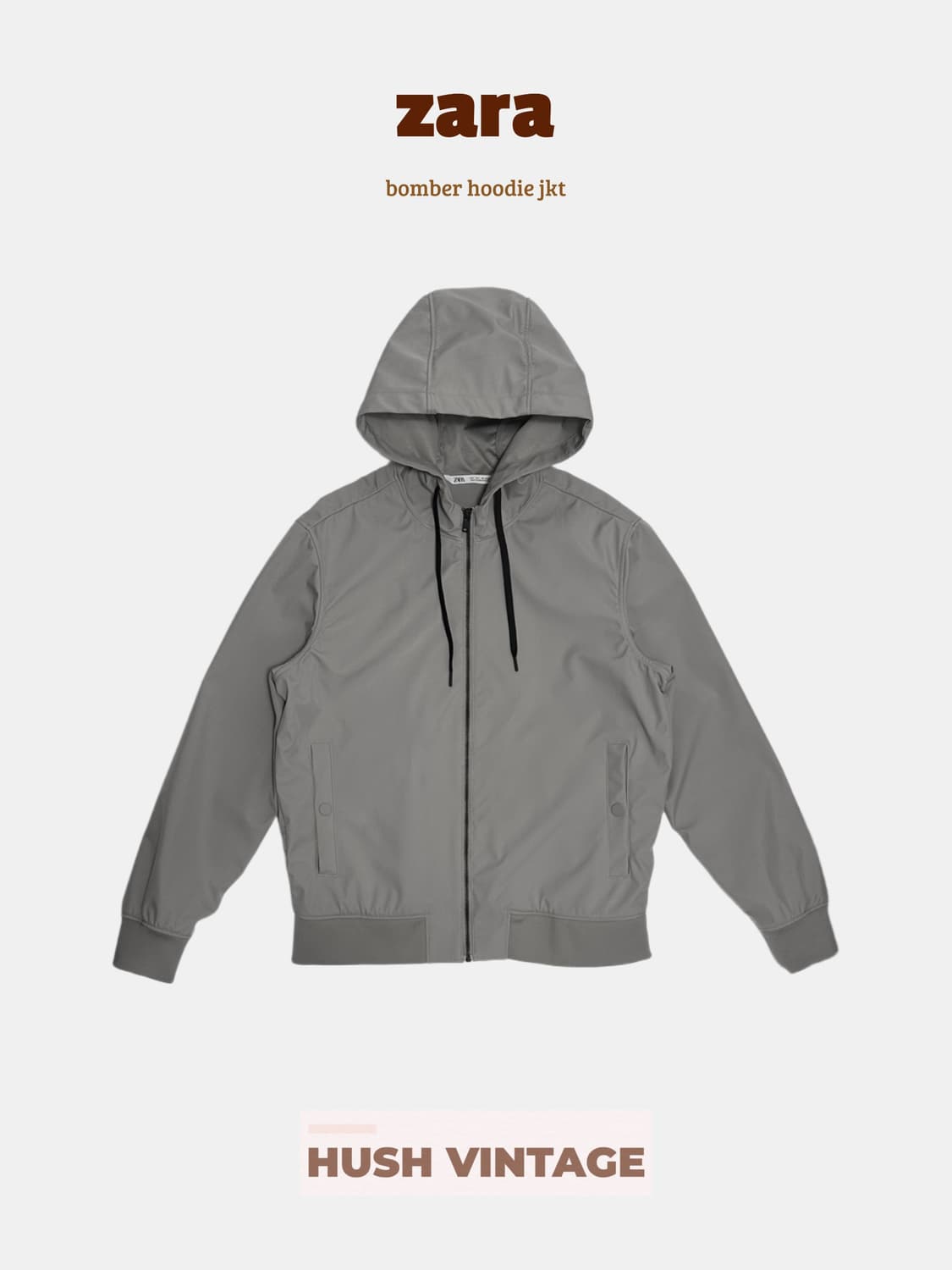 ZARA 자라 후드 봄버 바람막이 자켓 상품이미지1