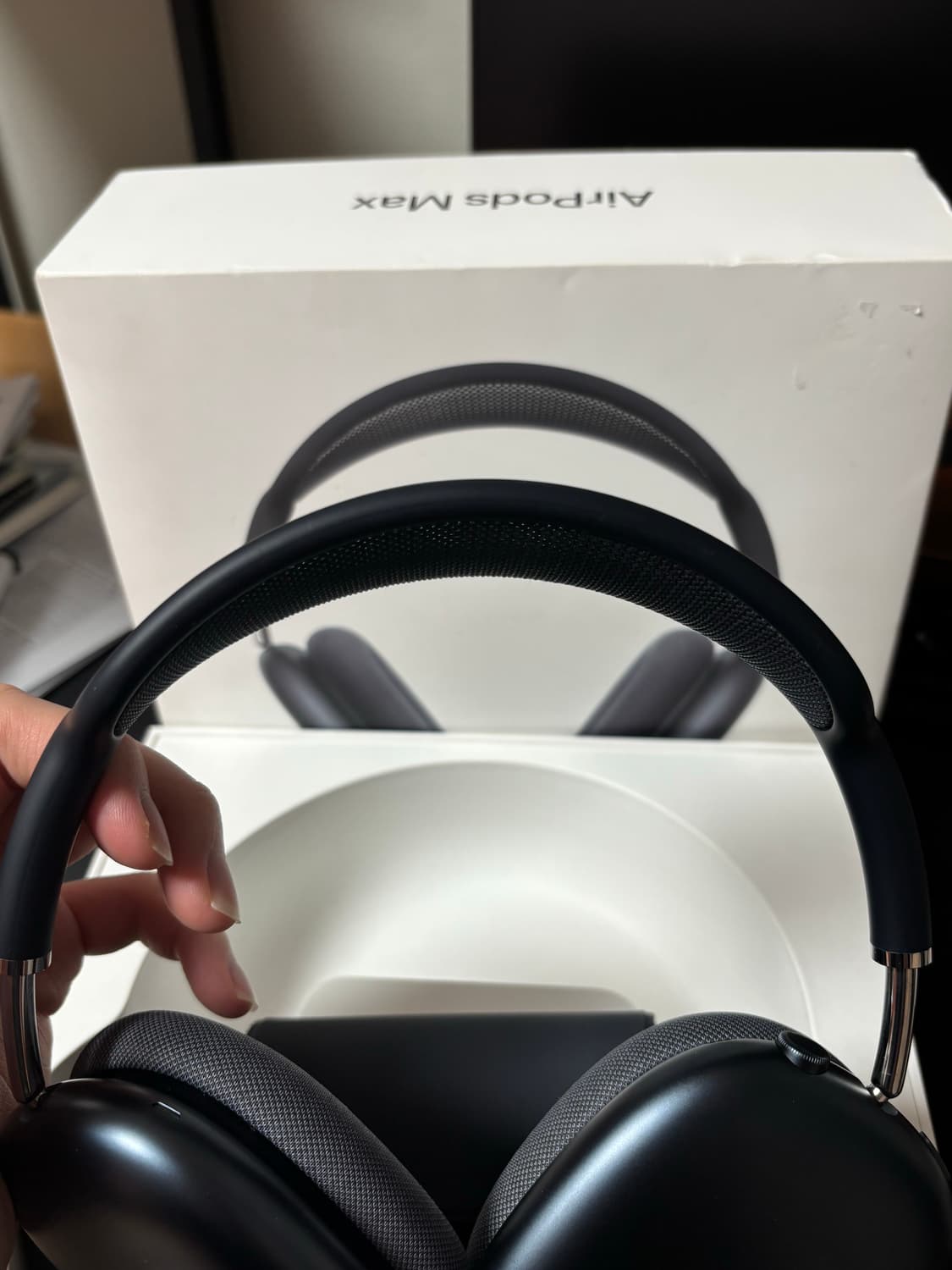 에어팟 맥스 스페이스 그레이 C타입 풀박스 상품이미지7