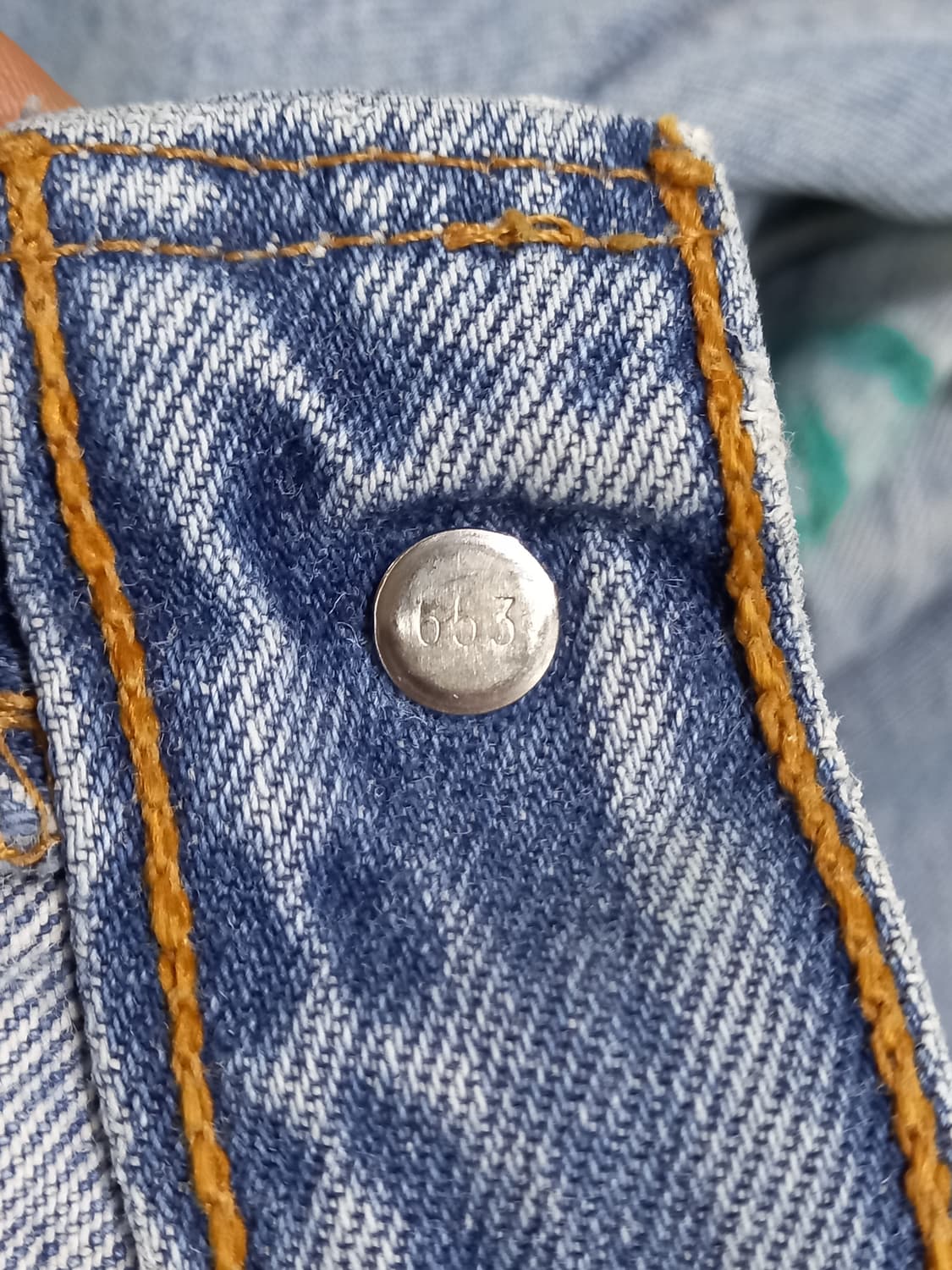 34 90's 리바이스501xx USA 일자진 커스텀 34-543 상품이미지5