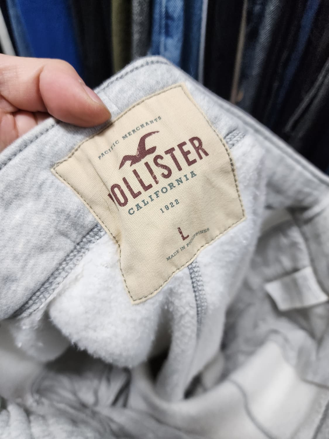 홀리스터 스펠아웃 기모 스웻팬츠  상품이미지6