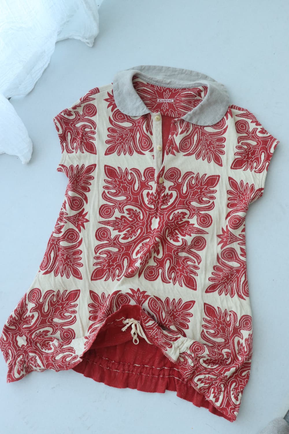 [Kapital] Red Arabesque Blouse 상품이미지3