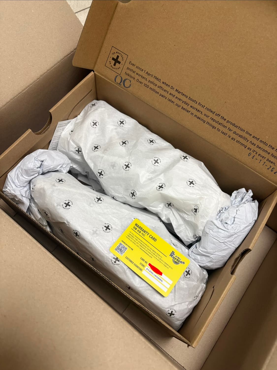 닥터마틴 더로우 5i (240사이즈) 상품이미지6