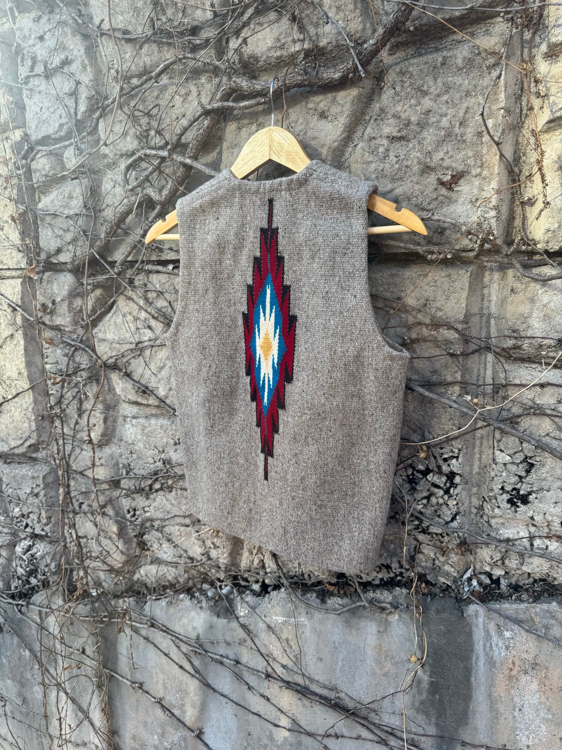 트루히요스 핸드 우븐 울 웨스턴 네이티브 콘쵸버튼 오르테가 치마요 베스트 상품이미지4