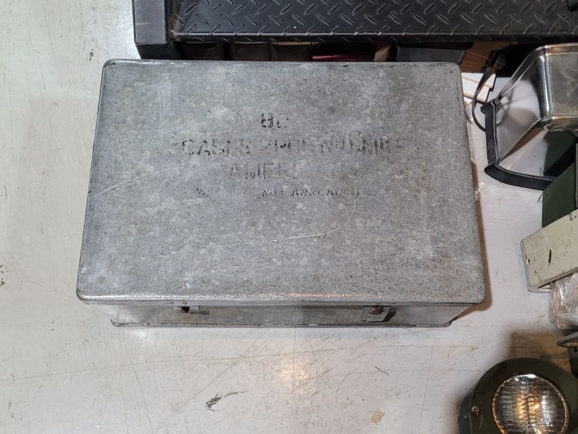 미해군 이차대전 아연도금 박스 상품이미지3