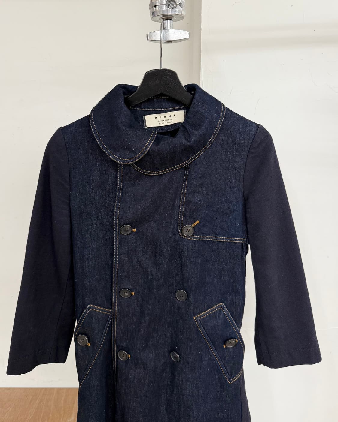 마르니 데님 에디션 라운드넥 코트  상품이미지2