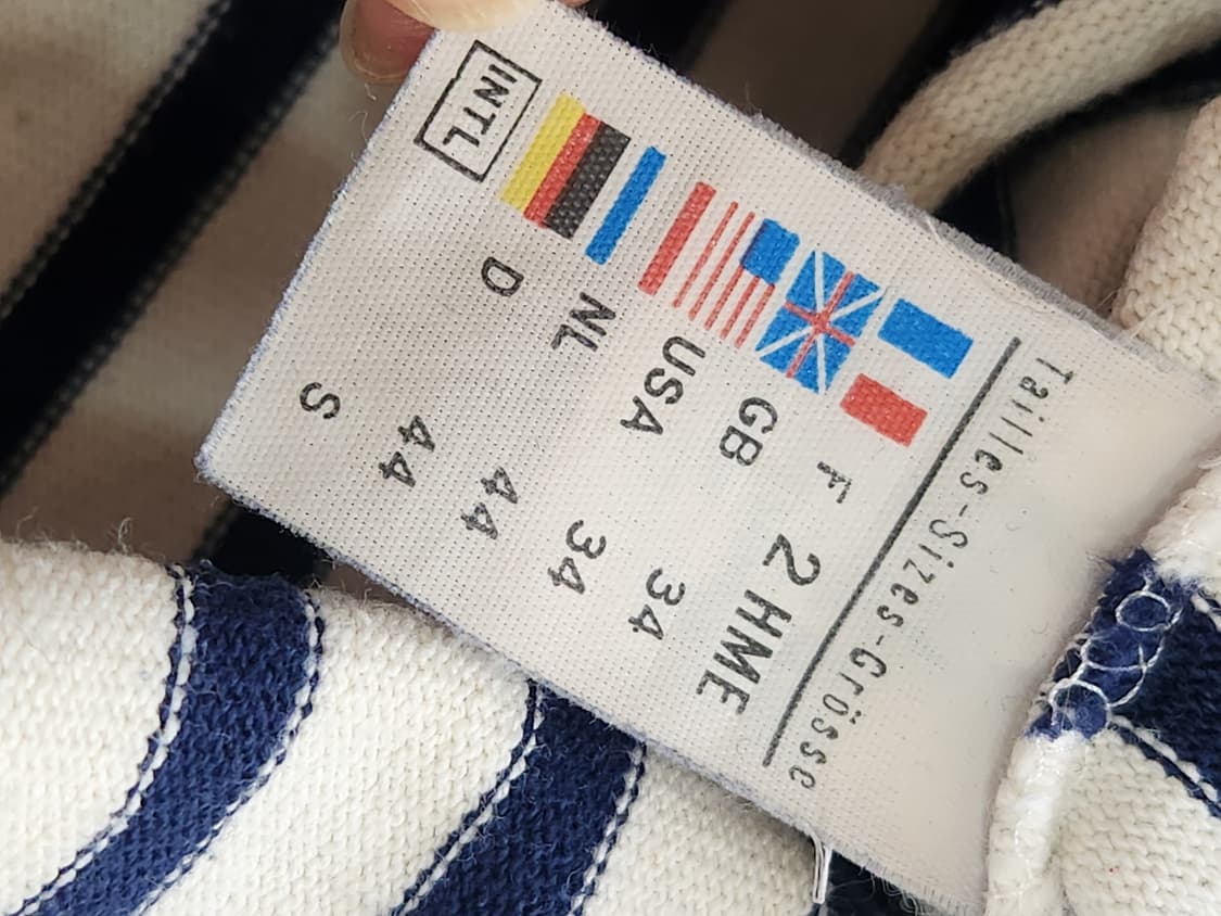 [S] 세인트제임스 스트라이프 티셔츠 여성 S사이즈 상품이미지5