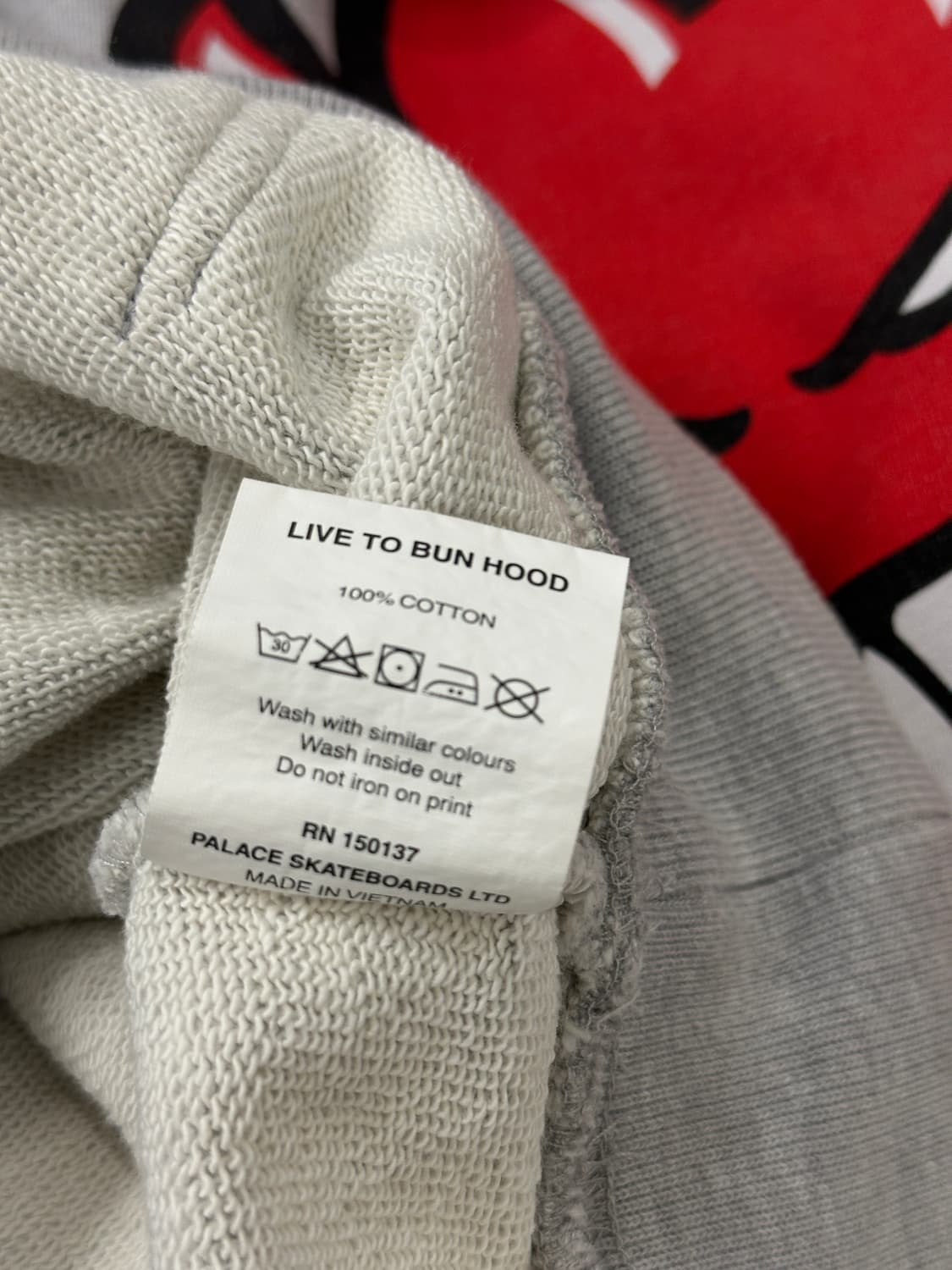 palace spitfire  live to bun hood (m) 상품이미지8