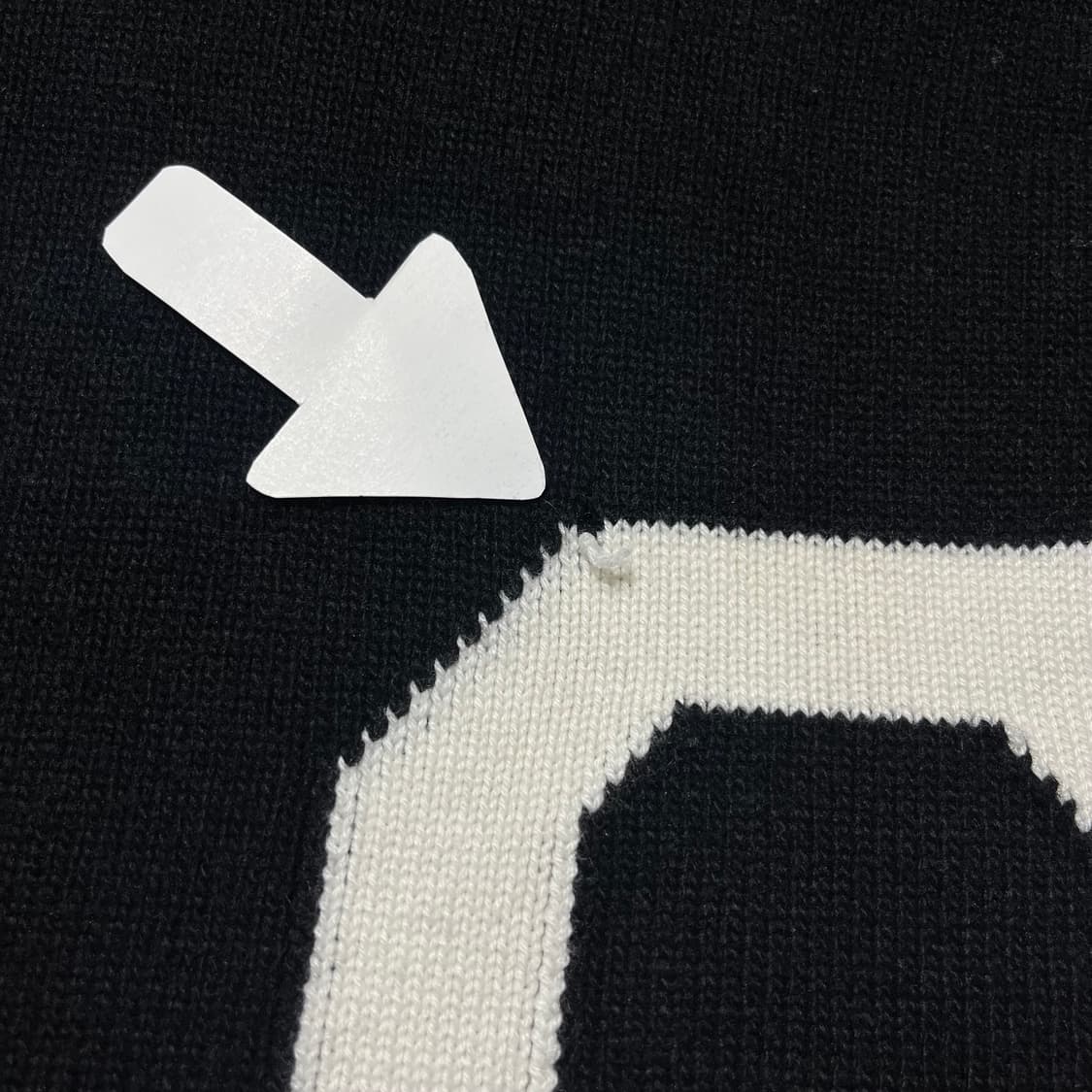 COVERNAT 커버낫 빅 C로고 니트 상품이미지5