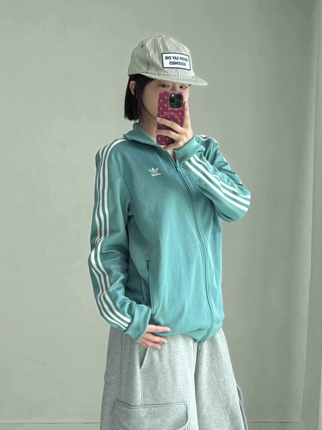 아디다스 베켄바우어 민트 져지 상품이미지2
