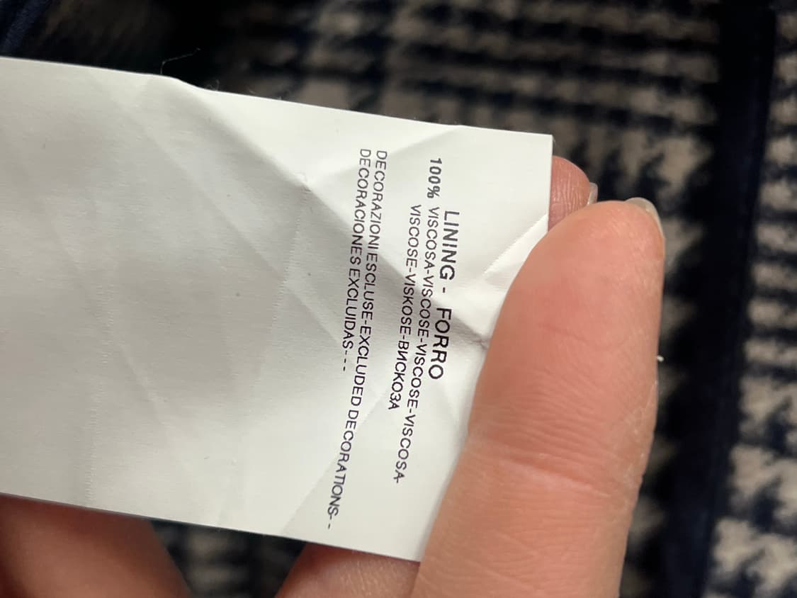 Armani Jeans 네이비 울 숏 자켓  상품이미지7