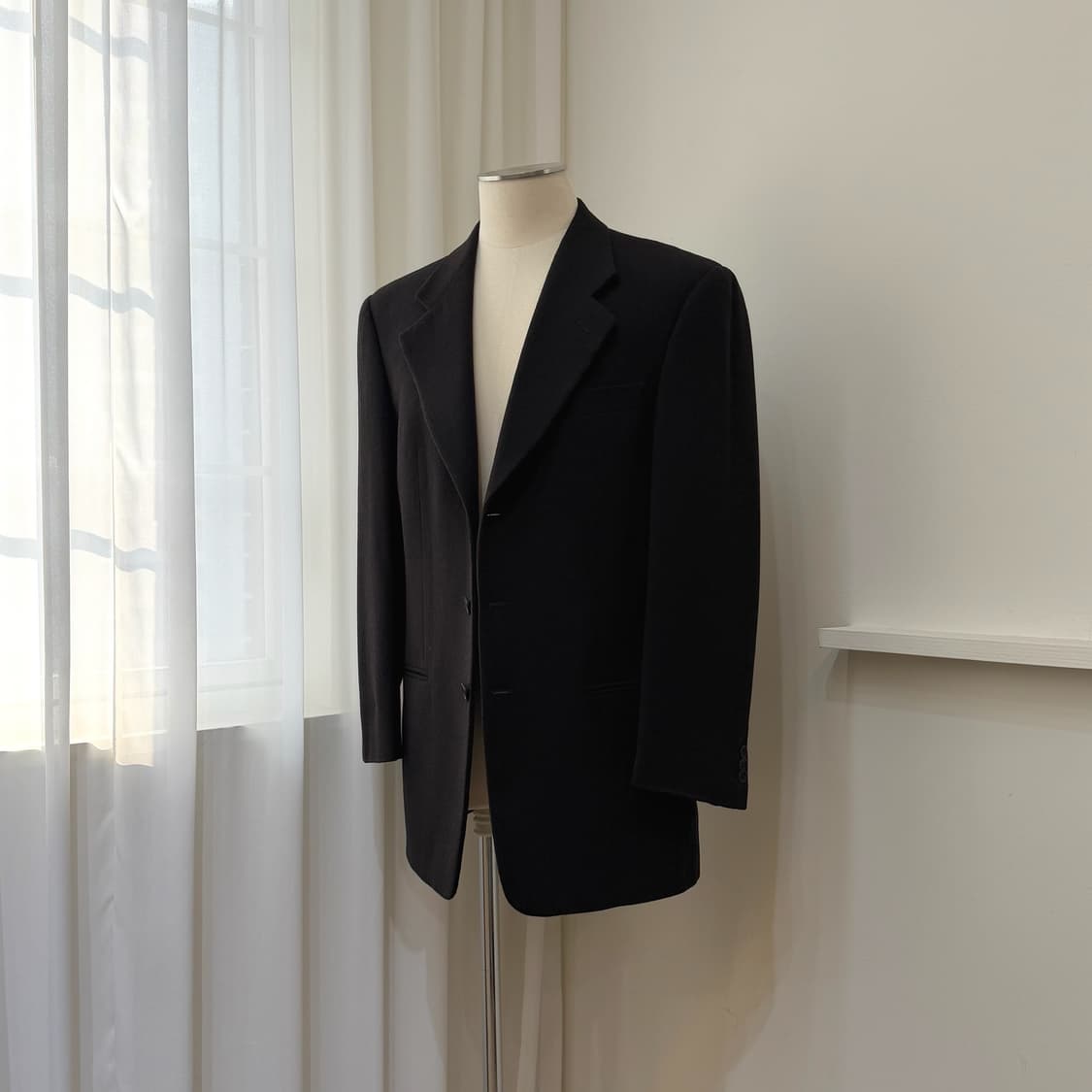 조르지오 아르마니 브라운 헤링본 자켓 상품이미지1