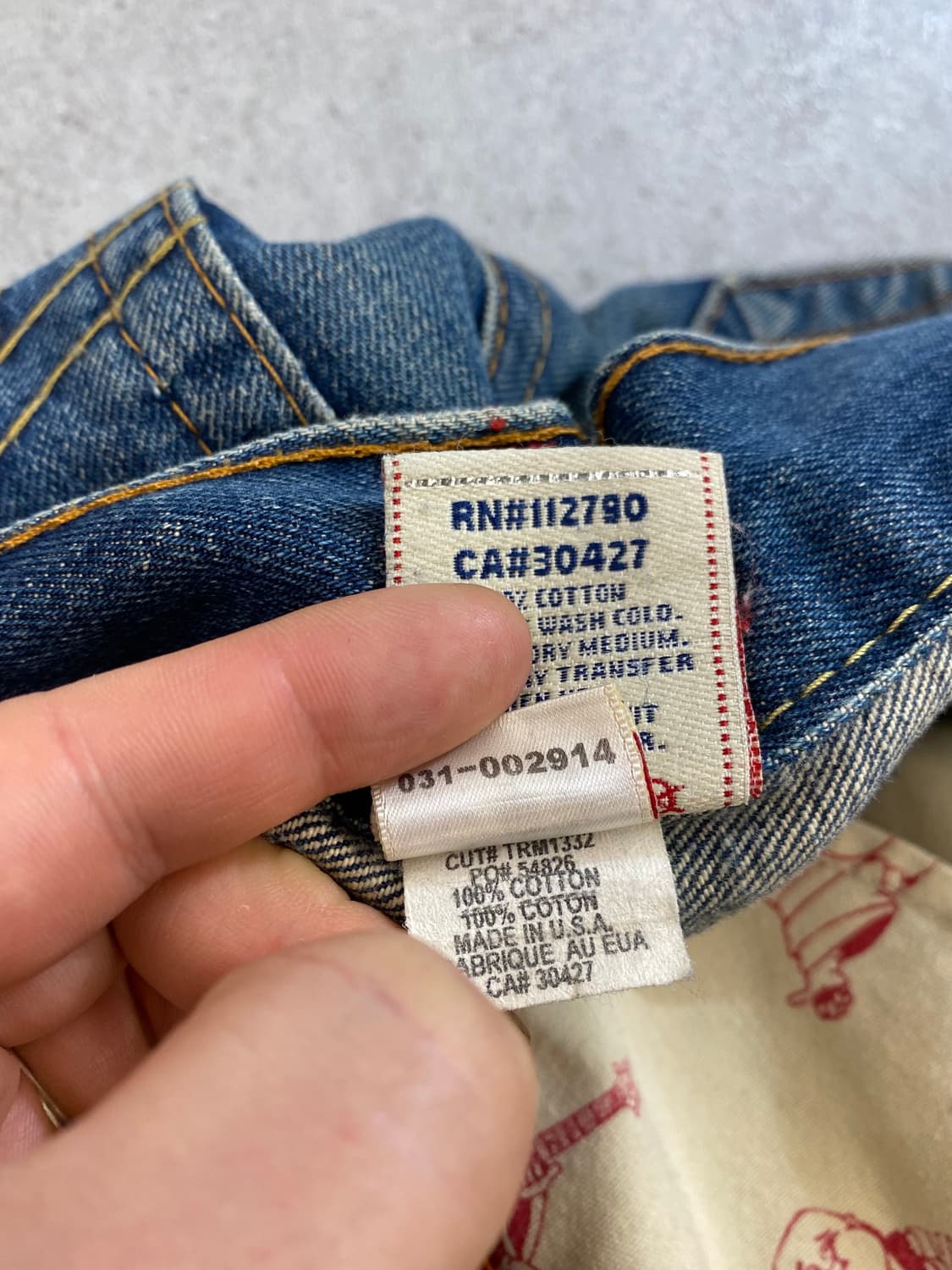 [31] True Religion 트루릴리전 부츠컷 데님팬츠 상품이미지10