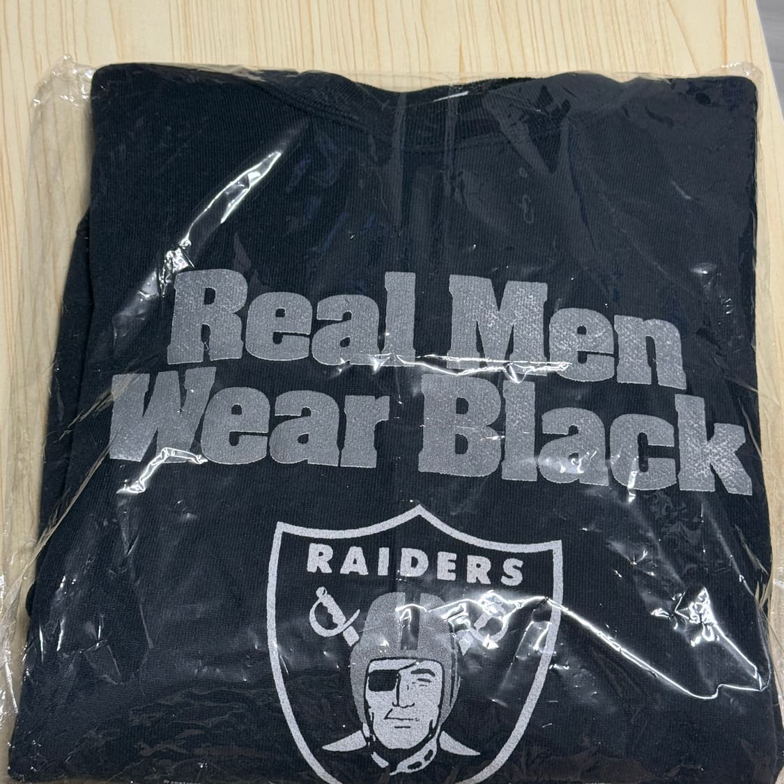 빈티지 살렘 레이더스 리얼 맨 웨어 블랙 스웻셔츠 상품이미지2