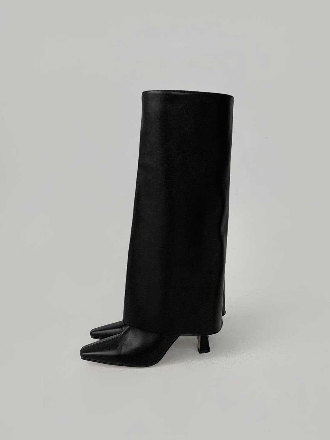 폴드 부츠 힐 8cm 상품이미지3